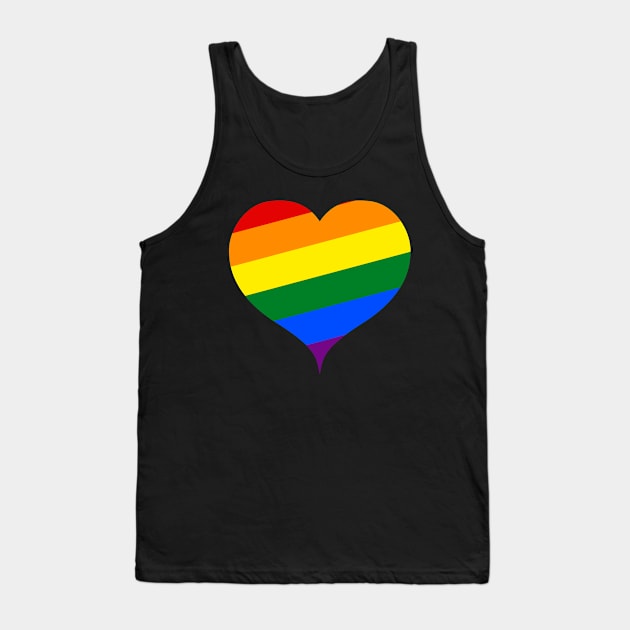 Gay Hearts Tank Top by PatrioTEEism